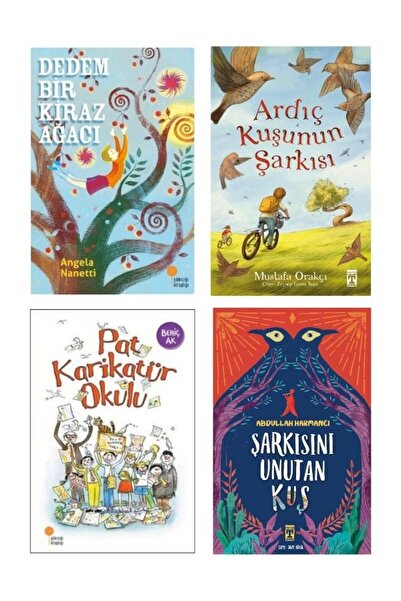 Timaş Çocuk Hediyeli- Dedem Bir Kiraz Ağacı Ardıç Kuşunun Şarkısı Pat Karikat...