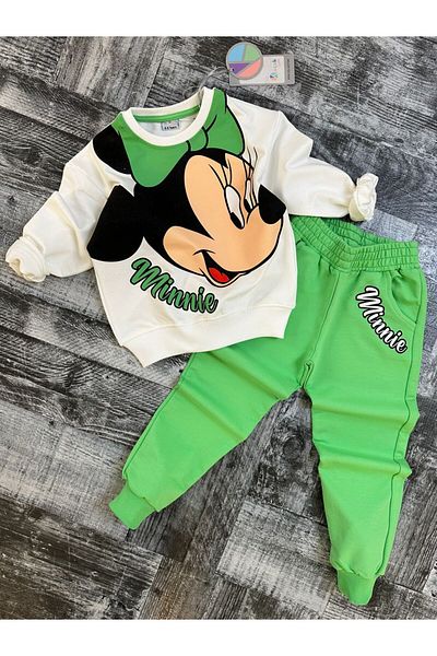 öykümgaleria Girl's Seasonal Minnie Top and Bottom Set