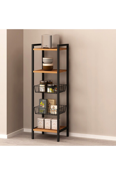 Fly Polina Tel Sepetli Çok Amaçlı Dolap