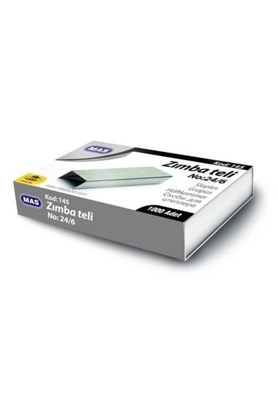 Mas Staple Wire 145 No: 24/6 White