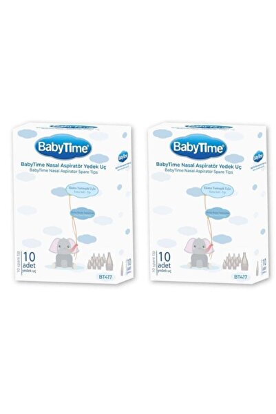 Babytime Nazal Burun Aspiratör Yedek Ucu 2'li Paket