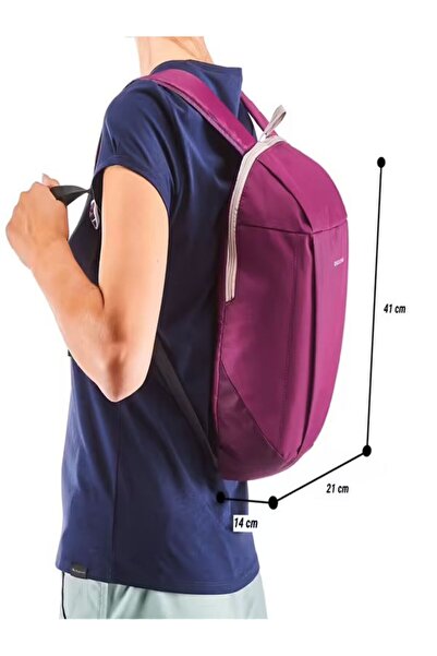 Decathlon Quechua Sırt Çantası Spor Outdoor Kamp Yürüyüş Çantası 10 L Yeni Seri Nh100