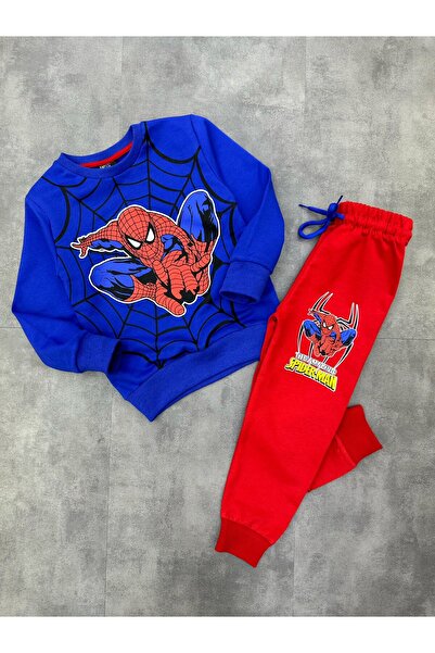 öykümgaleria Erkek Çocuk Mevsimlik Spiderman Alt Üst Takım