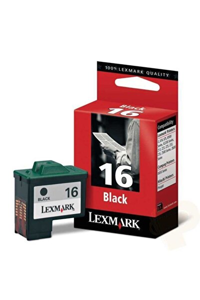 Lexmark 10n0016e Orjinal Siyah Kartuş 16