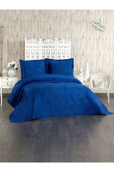by ballı biocotton Комплект двойно покривало за легло Micromink Velvet (240X260, 50X70)