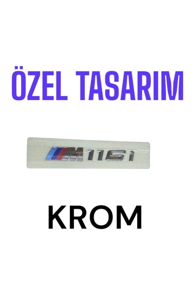 EDEXPORT Bmw M116i Bagaj Yazısı