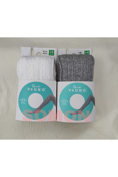Penti МОМИЧЕСКИ ТРИКОТАЖ КАРИНА ДОЛНИ ЧОРАПИ (PRETTY PANTY SOCKS) 2 ПАКЕТКА