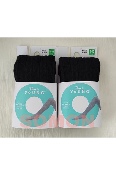 Penti МОМИЧЕСКИ ТРИКОТАЖ КАРИНА ДОЛНИ ЧОРАПИ (PRETTY PANTY SOCKS) 2 ПАКЕТКА