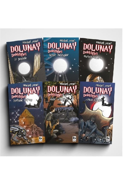 Kronik Kitap Dolunay Dedektifleri 1 - 2 - 3 - 4 - 5 - 6 - Mavisel Yener 6 KİT...