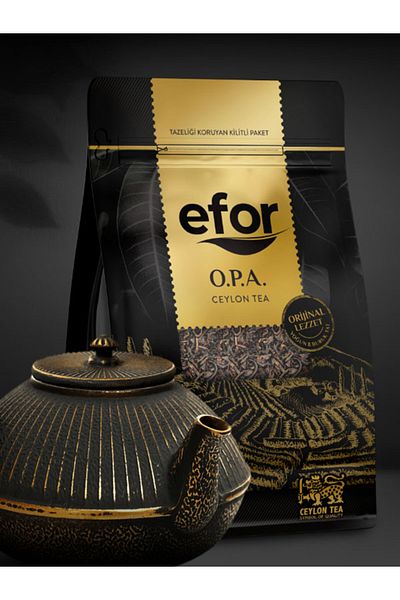 Efor Opa Ceylon (Ceylon) Black Tea - 400gr