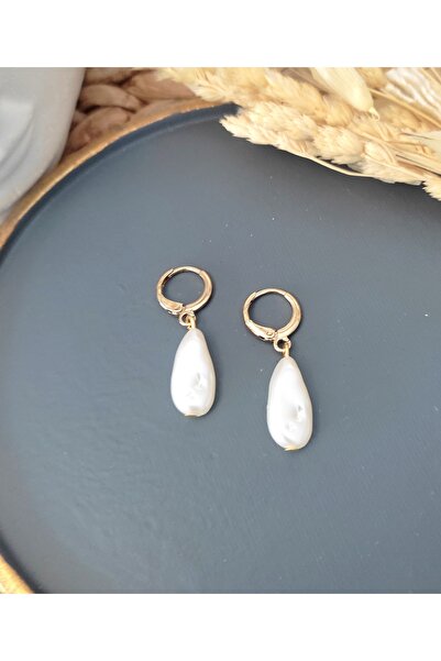 HALHALMILL Akrilik İnci Halka Küpe