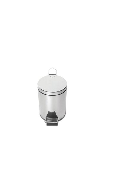 Palex Κάδος απορριμμάτων πεντάλ Chrome 3 λίτρων