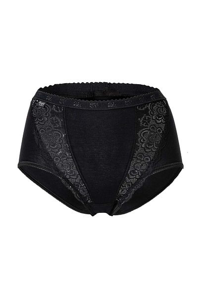 SLOGGI Stilvoller Damen-Slip – lang, 4er-Pack, Einfarbig