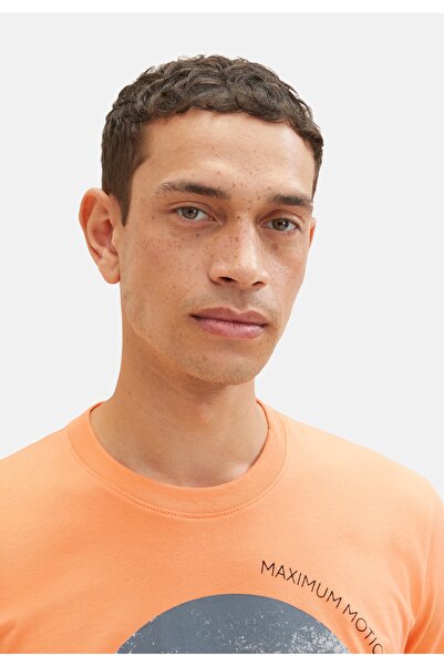 Tom Tailor Foto Baskılı T-Shirt Kurzarmshirt