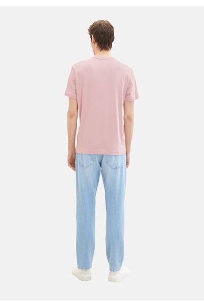 Tom Tailor T-Shirt Kurzarmshirt mit Front-Logo-Print