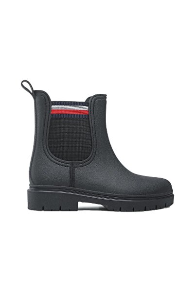 Tommy Hilfiger Termoplastik Siyah Kadın Bot Fw0fw06774bds