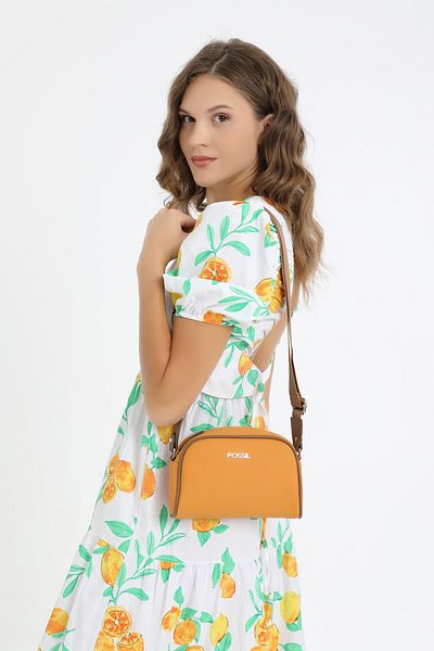 Fossil Mustard Women's Shoulder Bag 05FS23K501