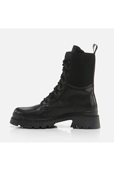 Yaya by Hotiç Dámské černé kozačky 01BOY251210A100