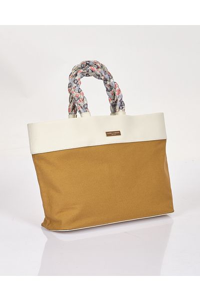Laura Ashley حقيبة نسائية الخردل LASS23000020