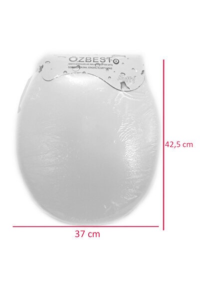 Jumbo Süngerli / Yumuşak Klozet Kapağı / Jumbo