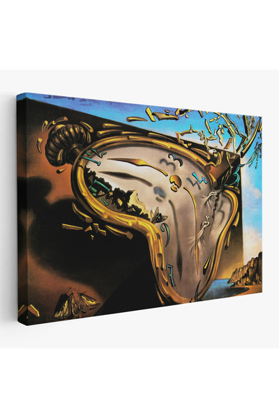 Harita Sepeti Salvador Dali'nin Eriyen Saat Belleğin Azmi Tablosu-6599