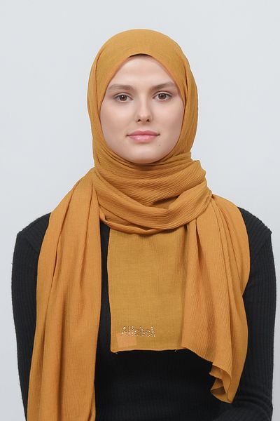 Altobeh Γυναικείο Πρακτικό τσαλακωμένο σάλι Mira Hijab