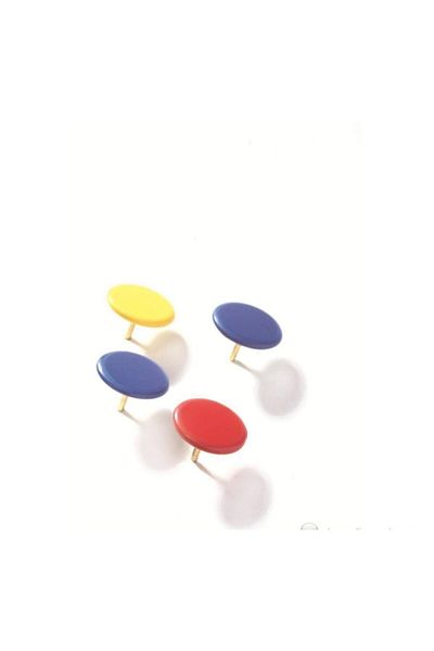 Mas Colored Fastener PVC Coated Code: 310 10 Pieces