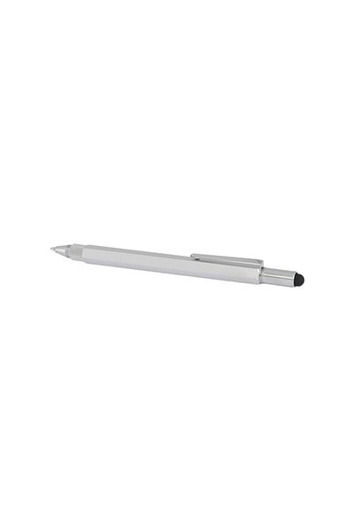 SRP Shop SRP Engineer Pen with Spirit Level Ruler and Screwdriver Gray