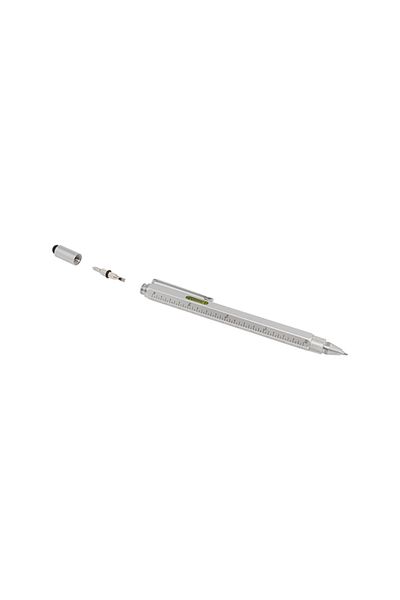 SRP Shop SRP Engineer Pen with Spirit Level Ruler and Screwdriver Gray