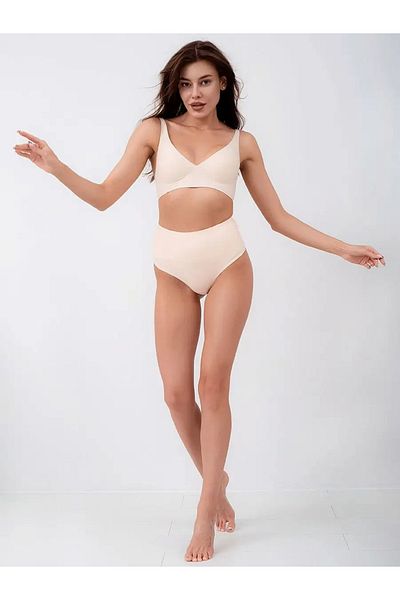 MİSTİRİK Model Arpina tăiat cu laser pentru întărire și fermitate Thong String Slip Lenjerie de corp Culoarea pielii