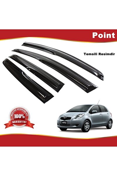 Point Toyota Yaris Mügen Cam Rüzgarlığı Hb 2006-2012 Arası 4 Lü Takım