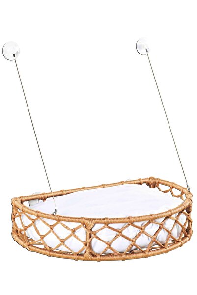 TASARYUM Kedi Köpek Cam Yatağı Hamak El Işçiliği