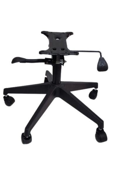 YILDIZSİT Plastik Konik Yıldız Ayak Seti Çift Kollu Mekanizma 100 Lük Siyah P...