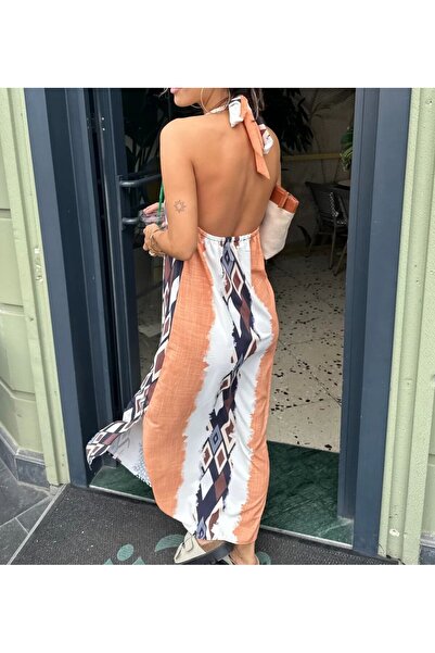 Laluvia Šaty s ohlávkou s mnoha vzory