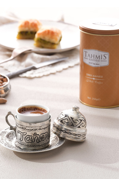Tahmis Sade Dibek Kahvesi 250 Gr Teneke