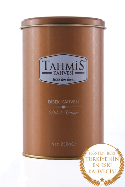 Tahmis Sade Dibek Kahvesi 250 Gr Teneke
