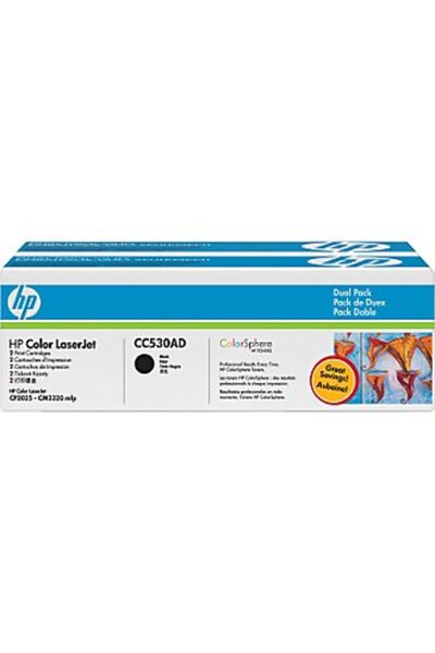 HP No 304A HP304A 304A Dual Pack Black Schwarz Cartridge (CC530AD)