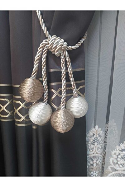 ÖzenEvim Инструмент за събиране на завеси Vison Аксесоар за завеси за монтаж на таван Завеса за завеси (2 броя)