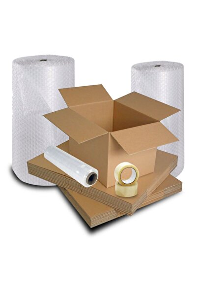 MERCAN OLUKLU MUKAVVA AMBALAJ Orta Boy Taşınma Seti