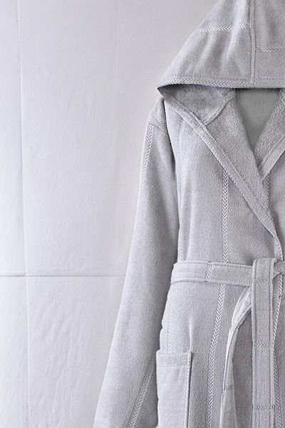 YGHome Yg Home Unisex Μπουρνούζι με βαμβακερή κουκούλα Wawe