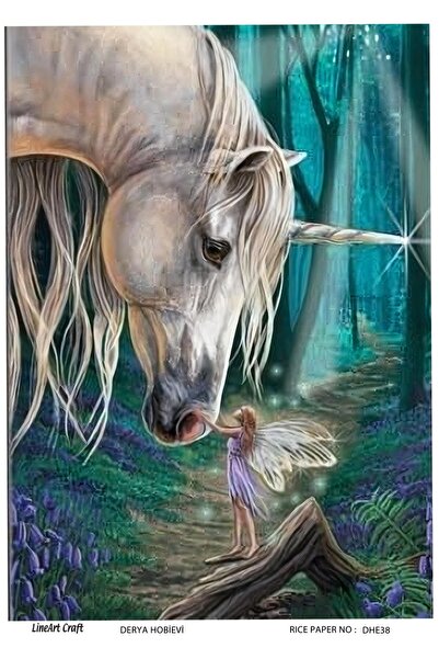 LİNEART Pirinç Dekopaj Kağıdı No:DHE38- 29X42cm