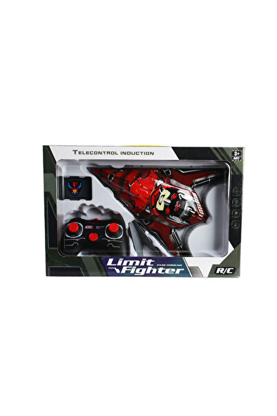 MEGA Rc Sesli ve Müzikli Jet Kırmızı