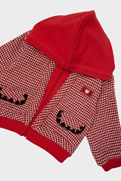 GB Baby Baby Girl Plaid Tracksuit Top 23PFWBG2402