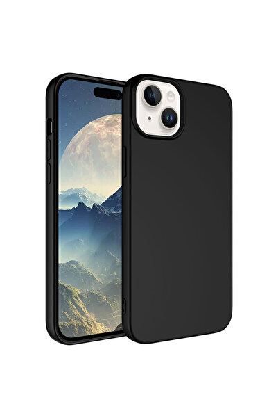 Rivor Apple iPhone 15 Uyumlu Kılıf Kamera Çıkıntılı İçi Kadife Lansman Yumuşa...