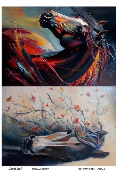 LİNEART Pirinç Dekopaj Kağıdı No:DHE43- 29X42cm