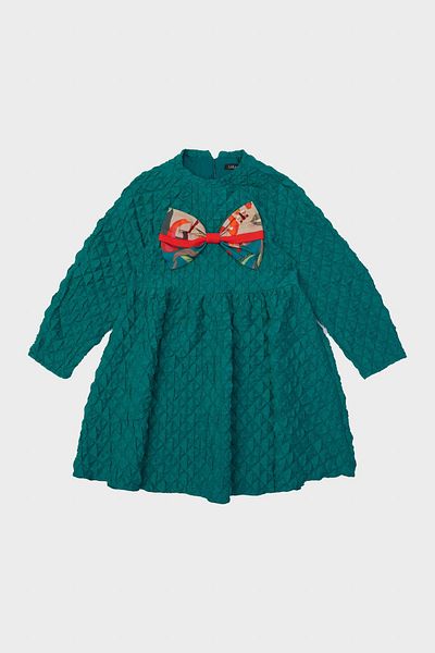 Lia Lea Girl's Green Dress 23PFWL02021