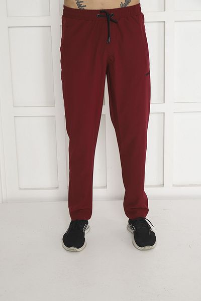 NEED LİFE Men's Claret Red 2 Micro Stretch Sweatpants