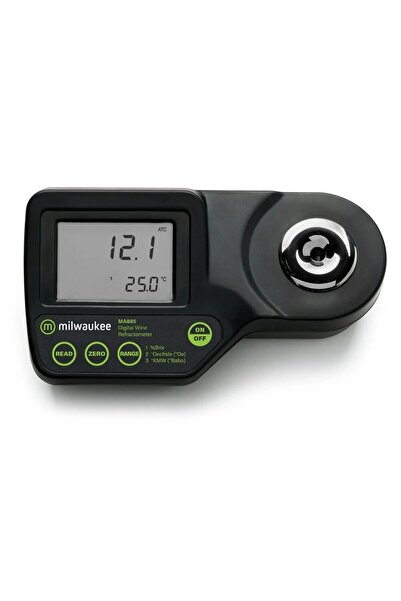 Milwaukee Dijital Refraktometre - Üzüm ve Şarap İçin - LCD Ekran - ATC Özellik