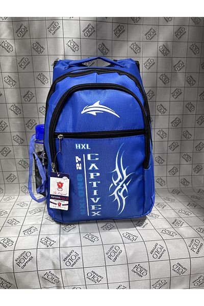 Captivex Bat 4 Compartment Backpack School Bag