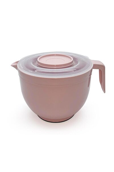 Melkan Home Mixing Bowl & Mixer Bowl Mixer Bowl with Lid 3 Liter Whisking Bowl Powder